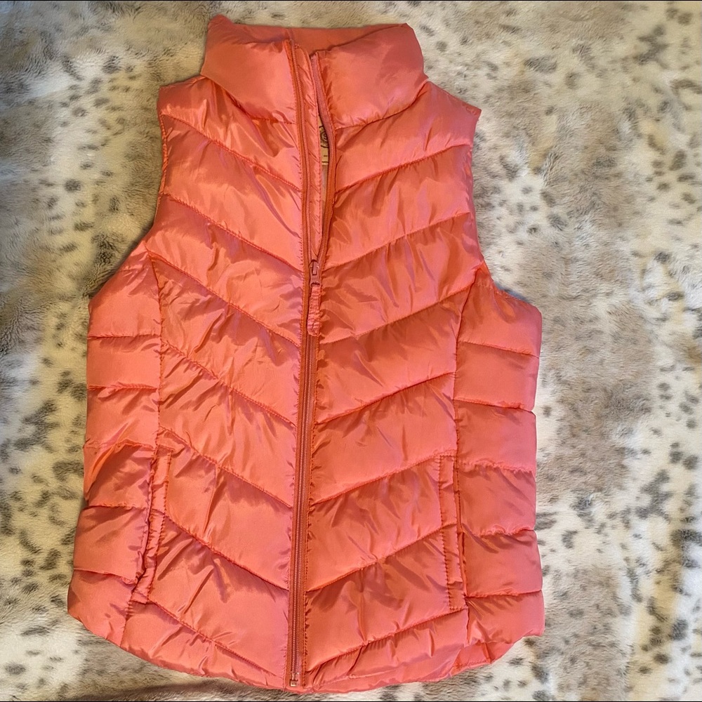 Puffer vest.